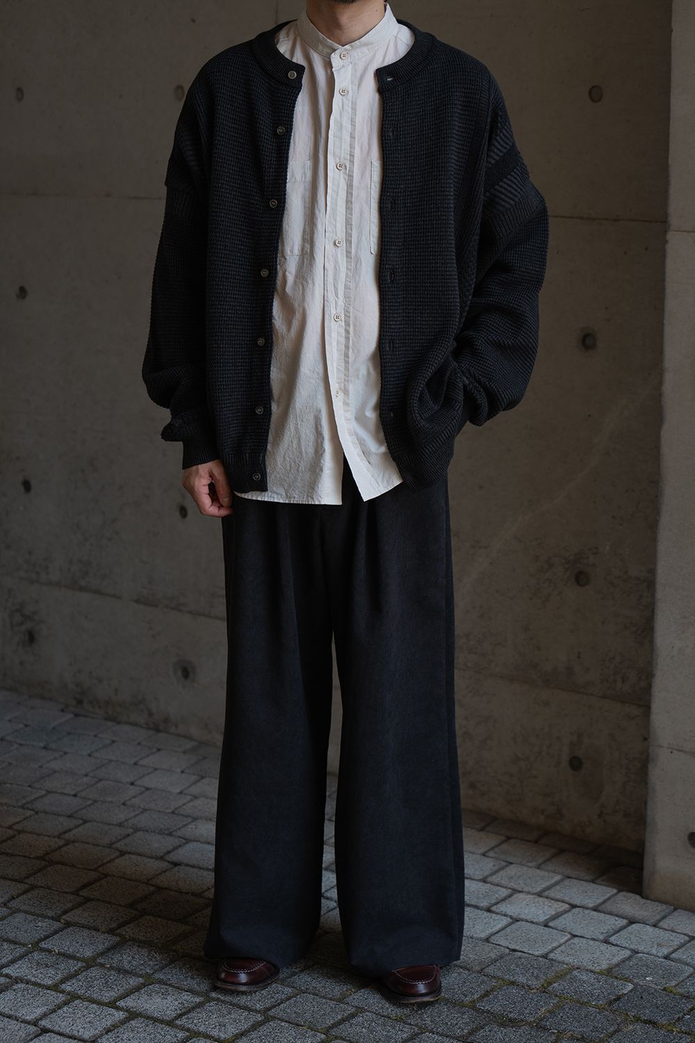 【26AW】Shinryo Cardigan(BLACK)