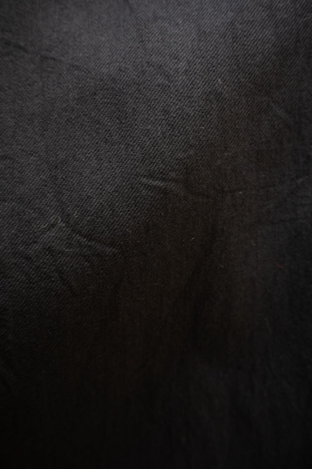 【26SS】5.5ozデニムワンタックパンツ(BLACK)