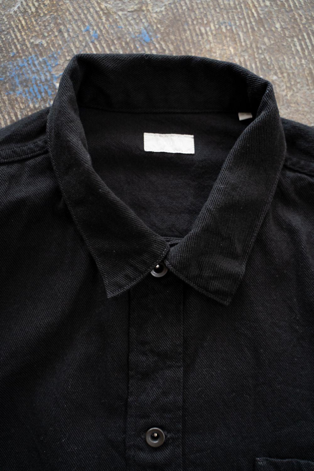 【ラスト1点】【25AW】Black Twill Blouson(BLACK)