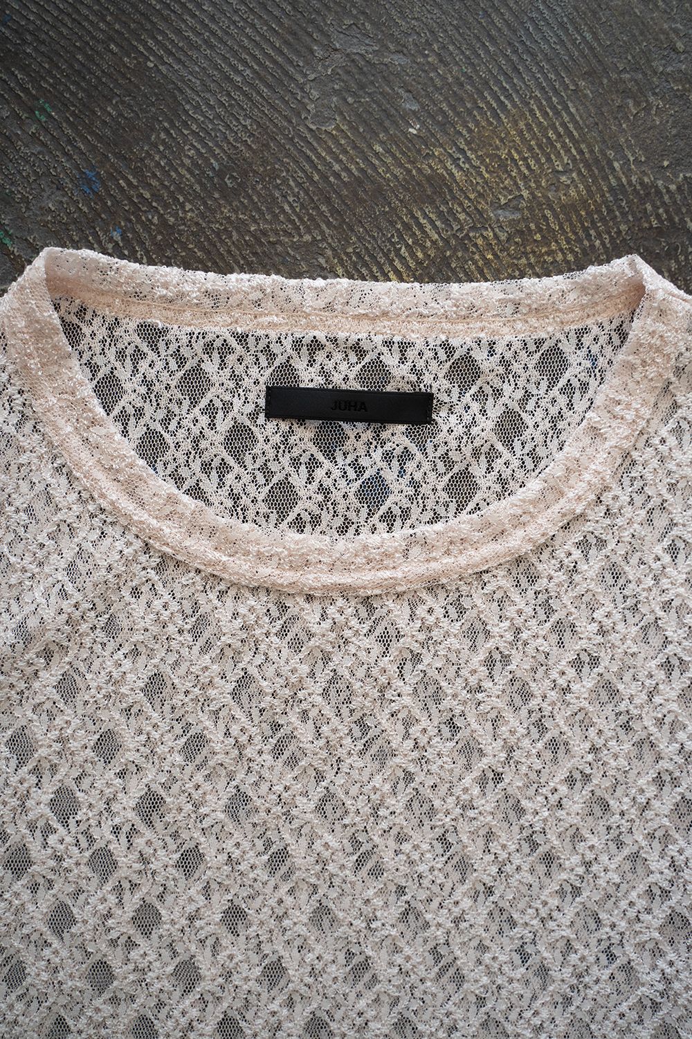 【ラスト1点】【24SS】Russell Lace No-Sleeve/ラッセルレースノースリーブ(ECRU)