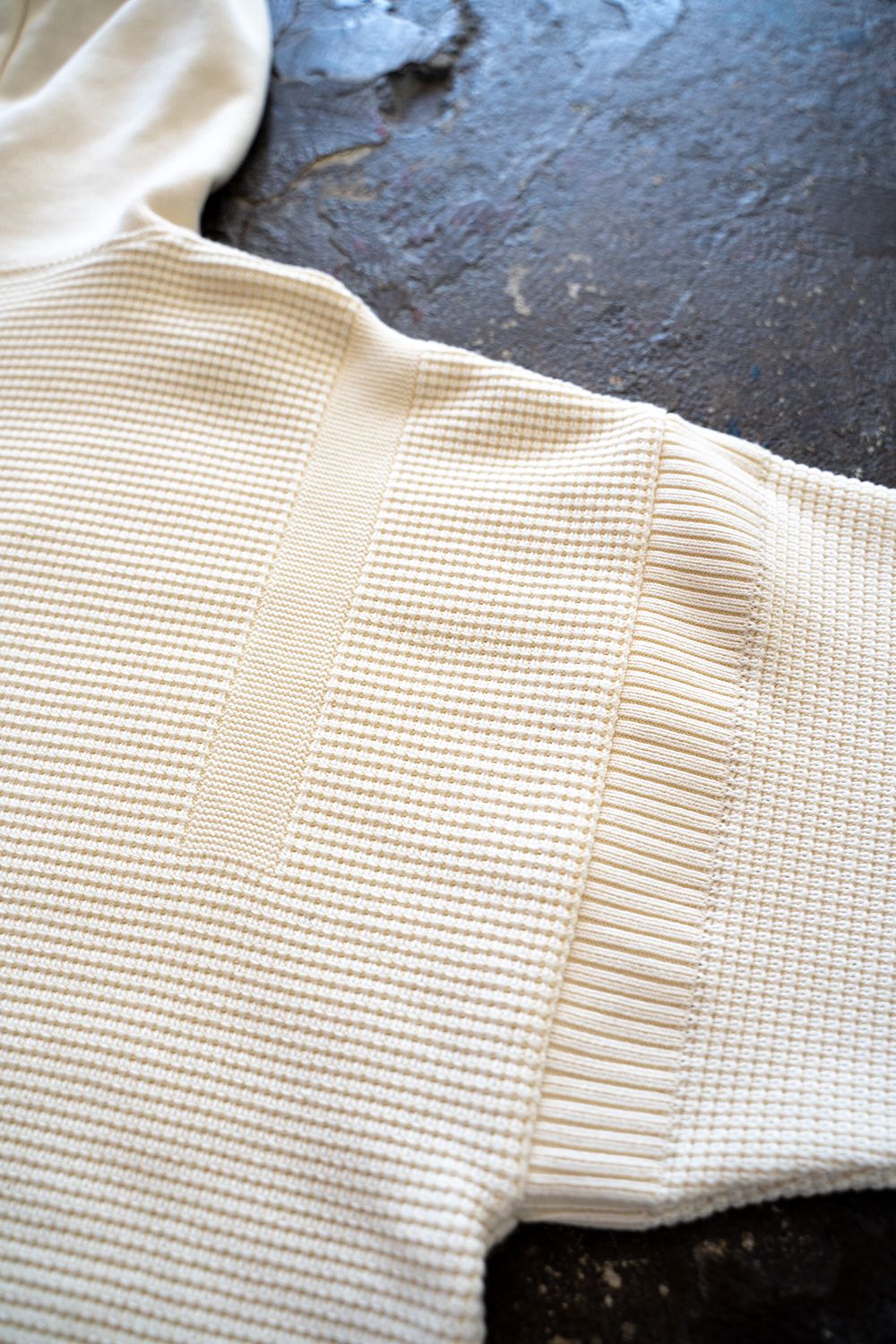 【ラスト1点】【21AW】Tasogare High Neck Hoodie(WHITE)
