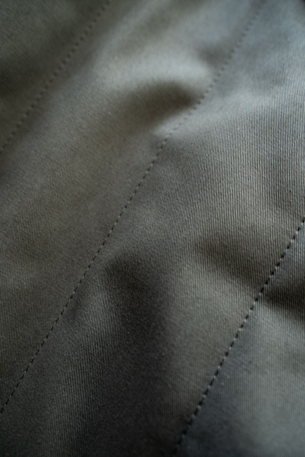 【25AW】コーデュロイ切り替えシンサレートキルティングブルゾン(GREEN CHARCOAL)