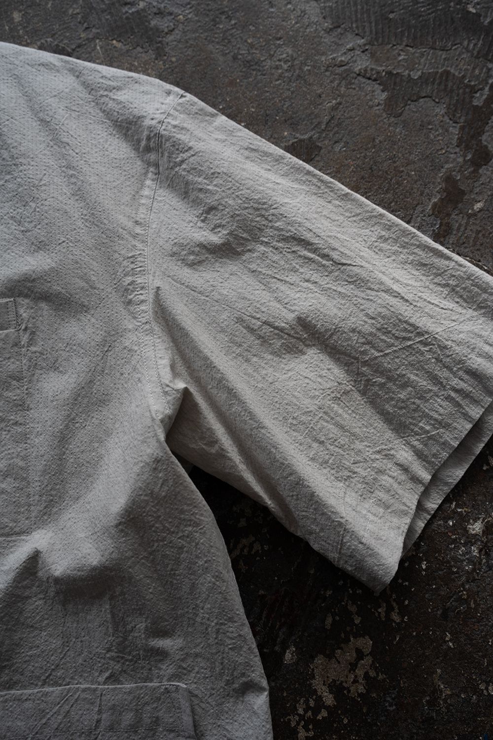 【26SS】Organic Cotton Ripstop Hybrid Shirt(TAUPE)