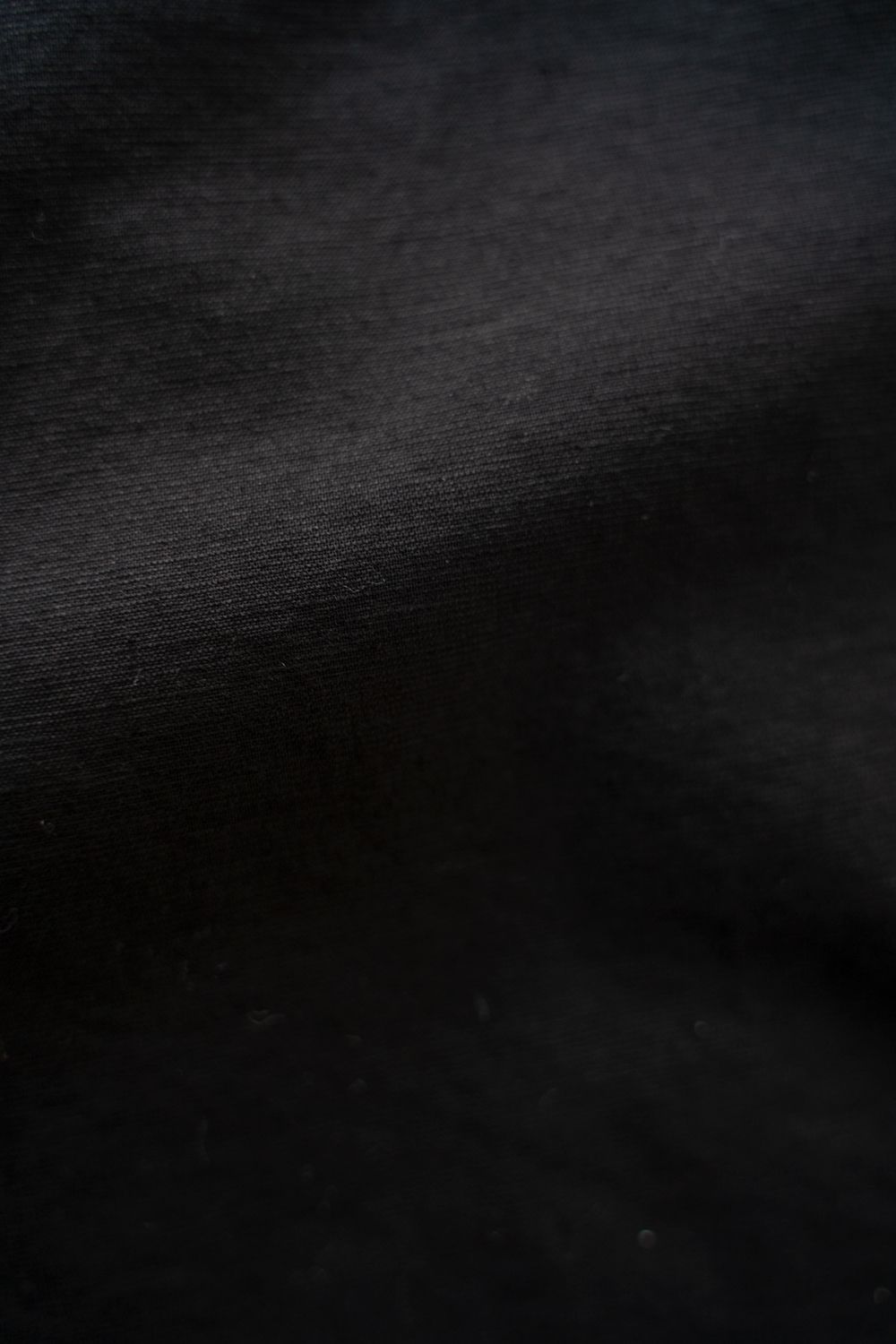 【ラスト1点】【26SS】コットン×ヘンプオーバーシャツ(INK BLACK)