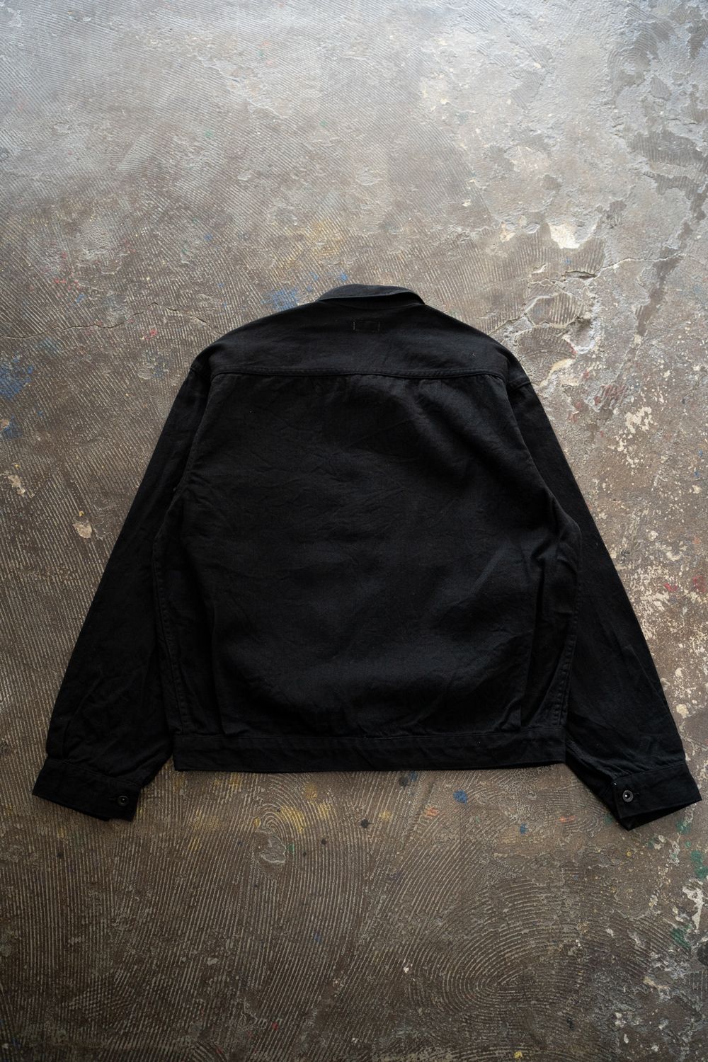 【ラスト1点】【25AW】Black Twill Blouson(BLACK)