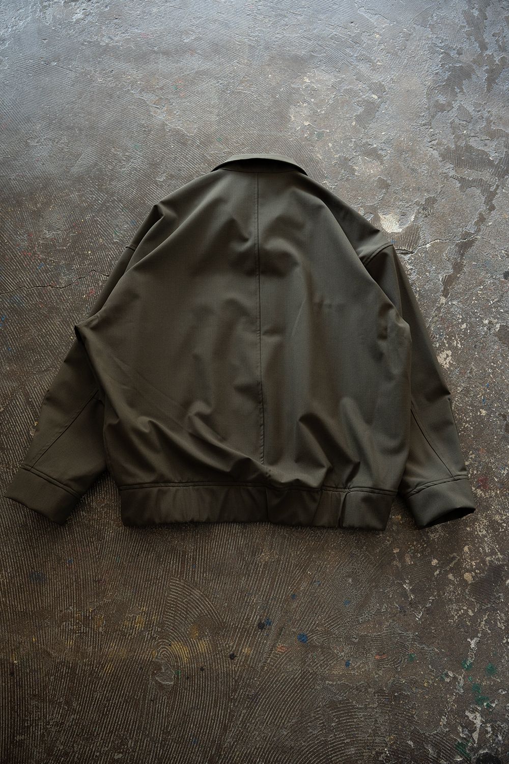 【26SS】Tropical Wool Tankers Blouson(KHAKI)