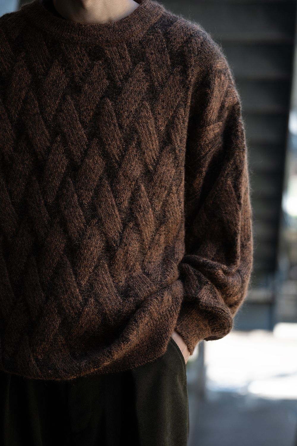 【26AW】Ochiba Mohair Knit(ORANGE)