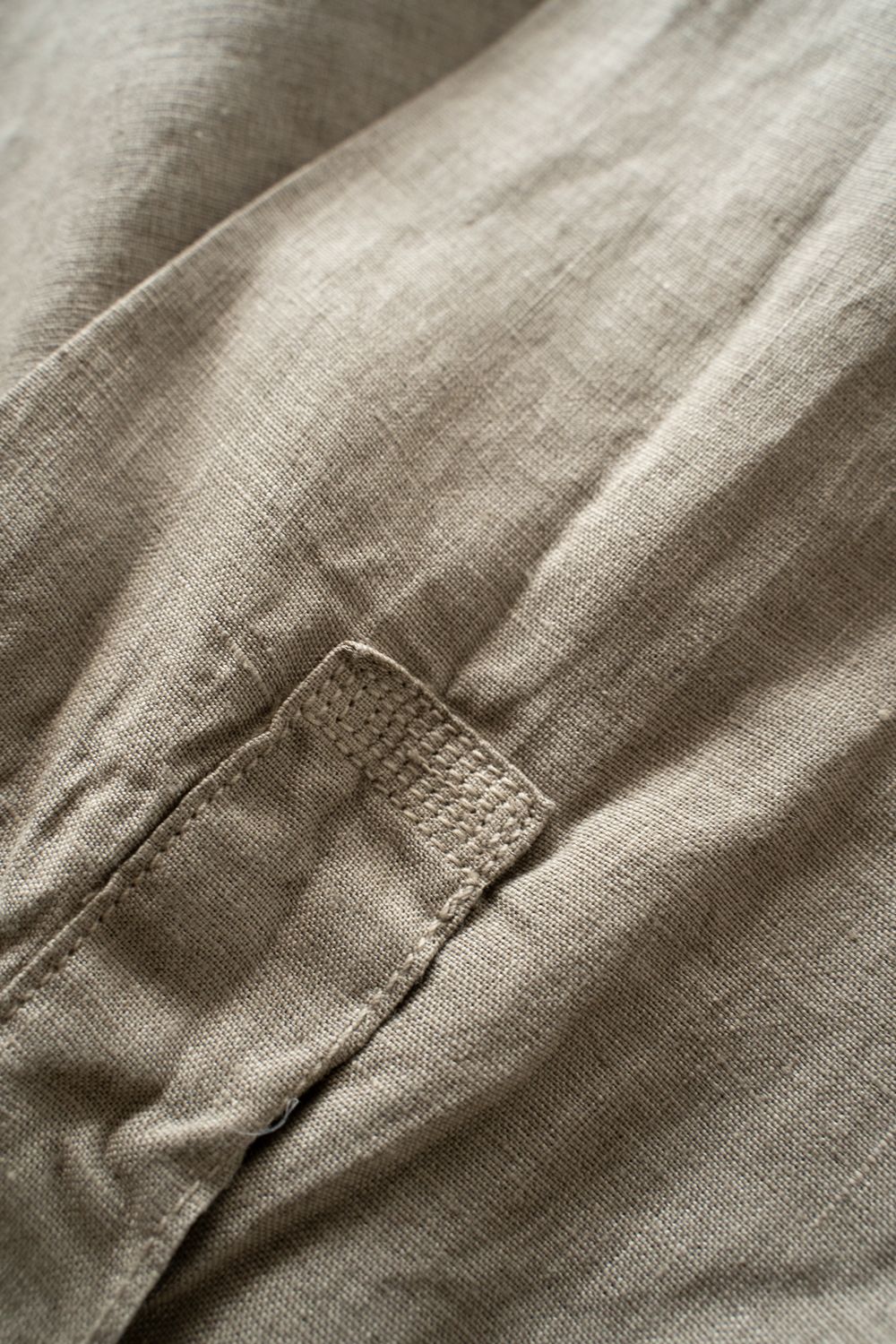 大麻シャツ 3(珈琲)