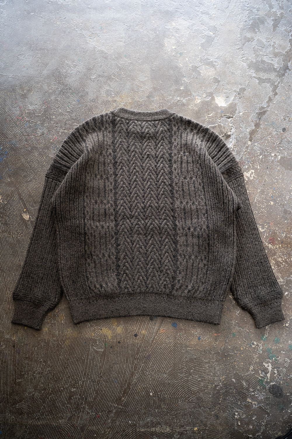 【25AW】Sekkei Mohair Knit(BROWN)