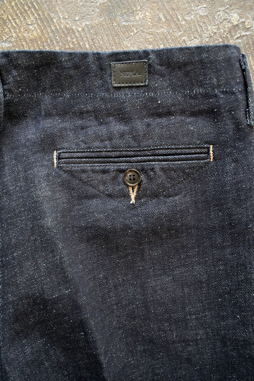 【ラスト1点】【23SS】ヒップハングパンツ(HEMP INDIGO)