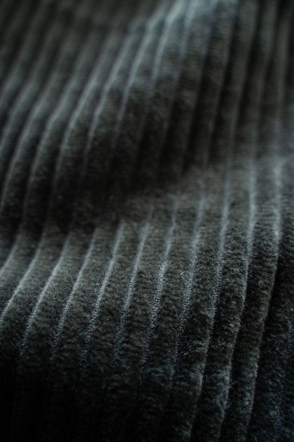 【25AW】3.5W太畝コーデュロイイージーパンツ(BLUE CHARCOAL)