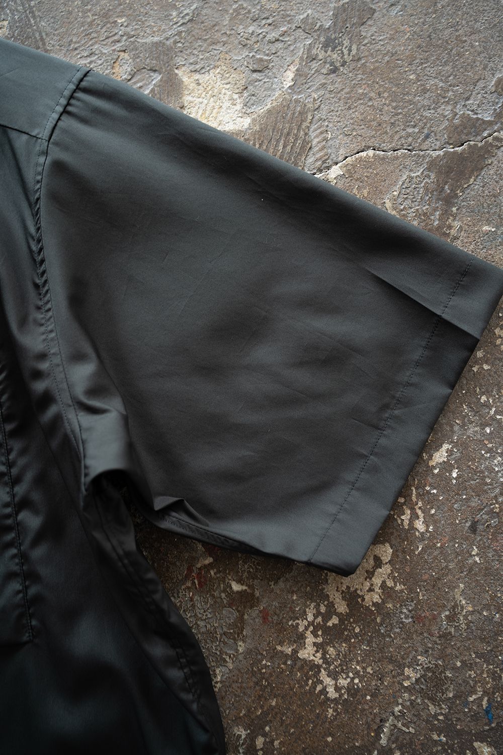 【26SS】200双半袖シャツ(GREEN CHARCOAL)