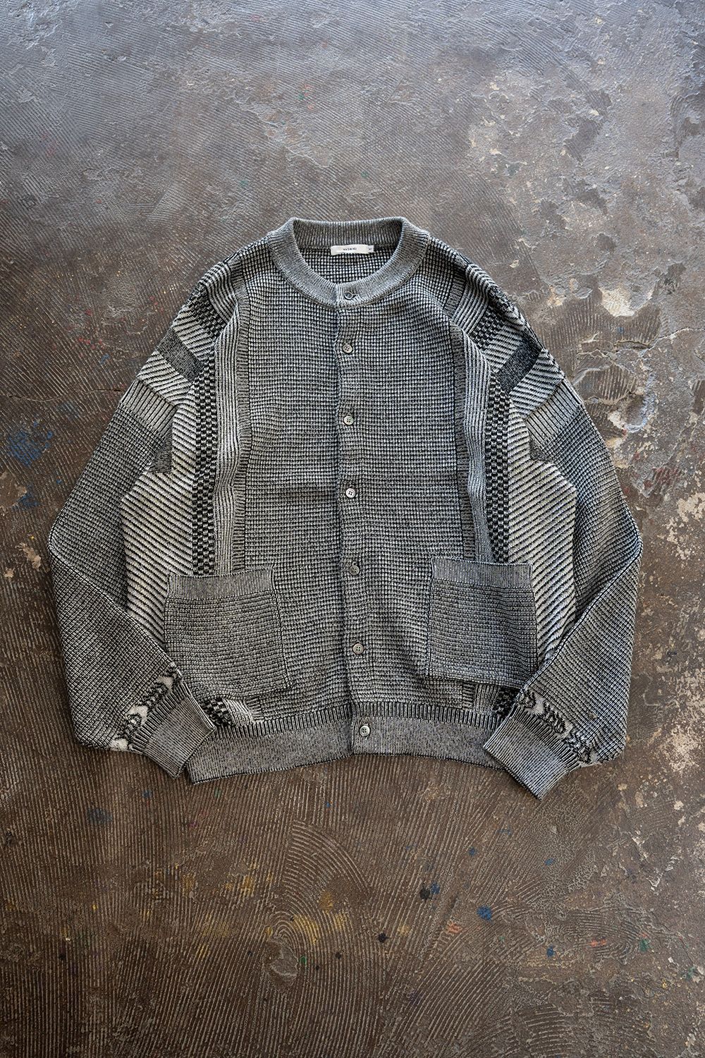 【26AW】Shinryo Cardigan(MIX GRAY)