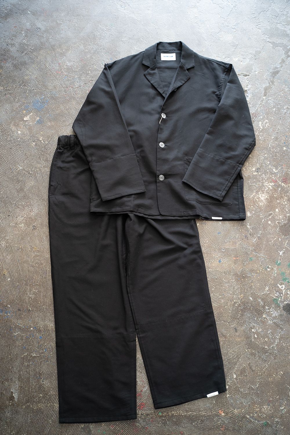 【ラスト1点】【23SS】"day"パジャマ【セットアップ】(BLACK)