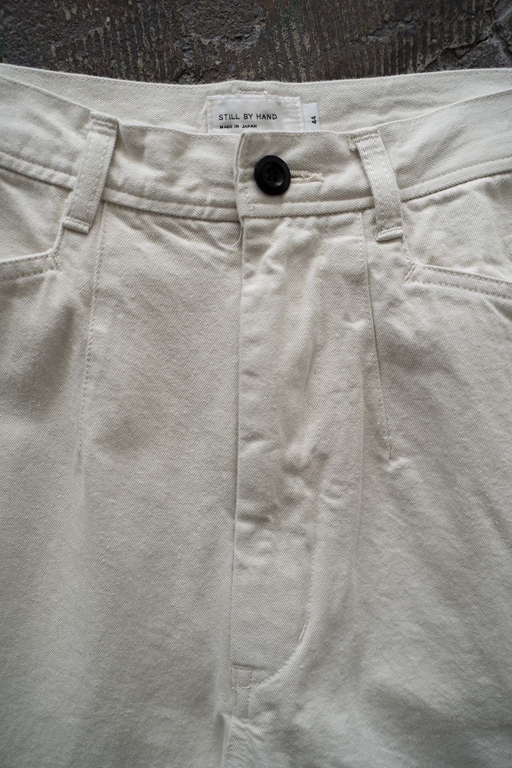 【ラスト1点】【23SS】10ozセルビッチデニム(ECRU)