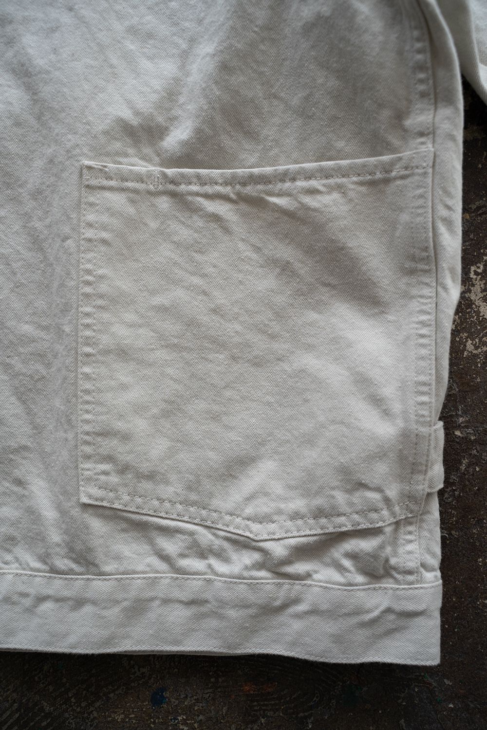 【ラスト1点】【23SS】10ozセルビッチGジャン(ECRU)