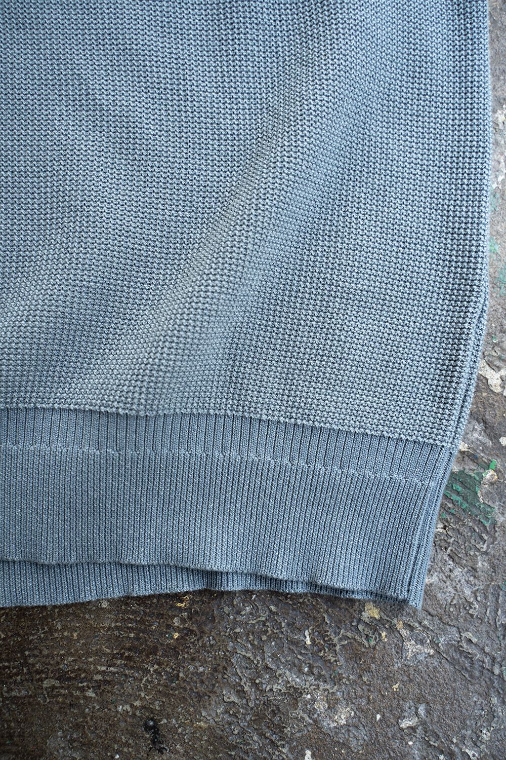 【ラスト1点】【22SS】Hyoka Knit Polo(PALE BLUE)