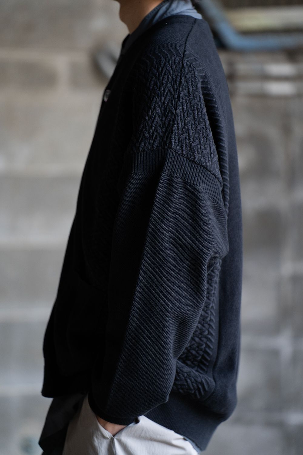 【ラスト1点】Hanaikada Cardigan(BLACK) - 0