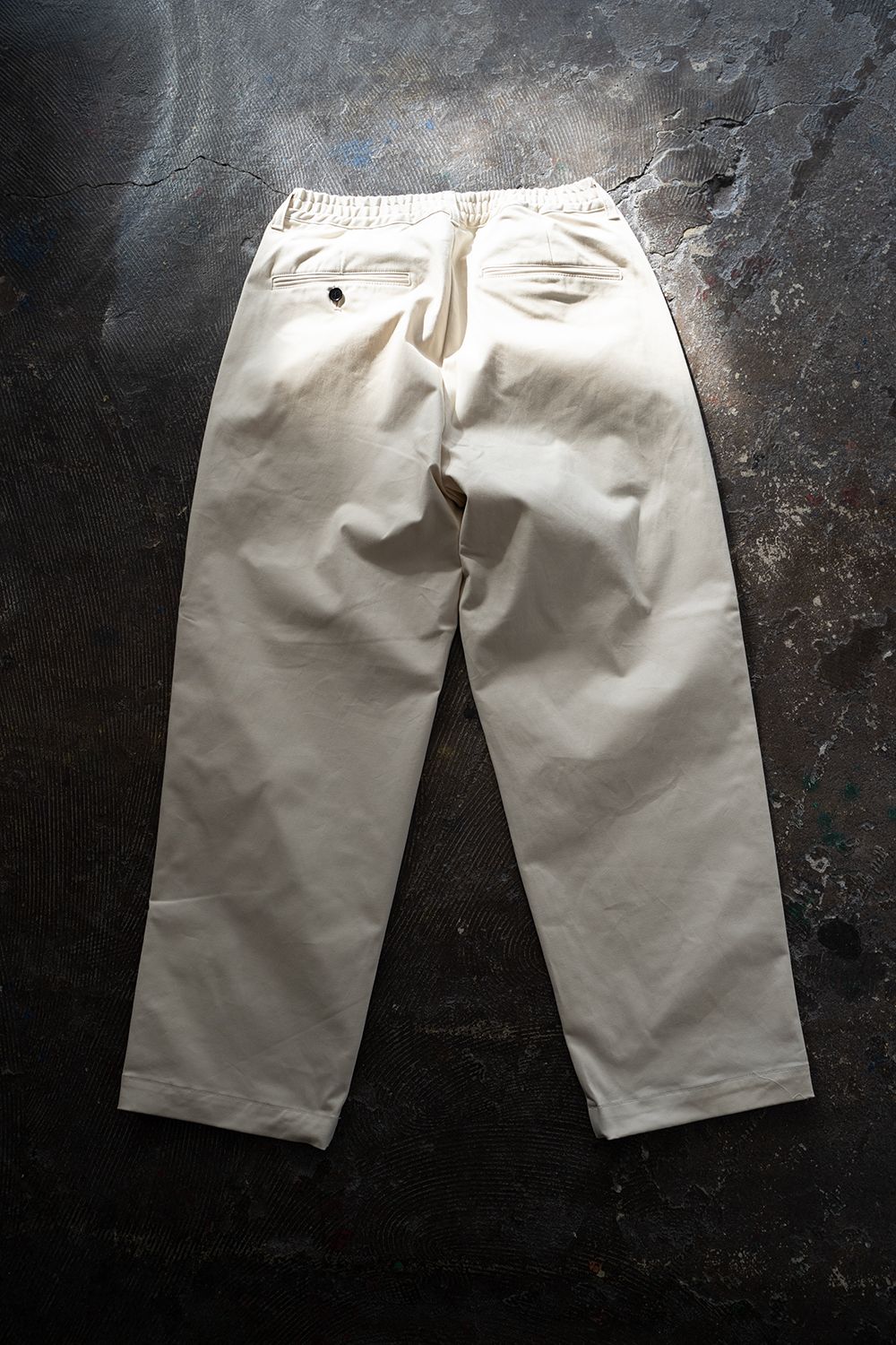 【ラスト1点】【22AW】ピーチ起毛イージーパンツ(ECRU)