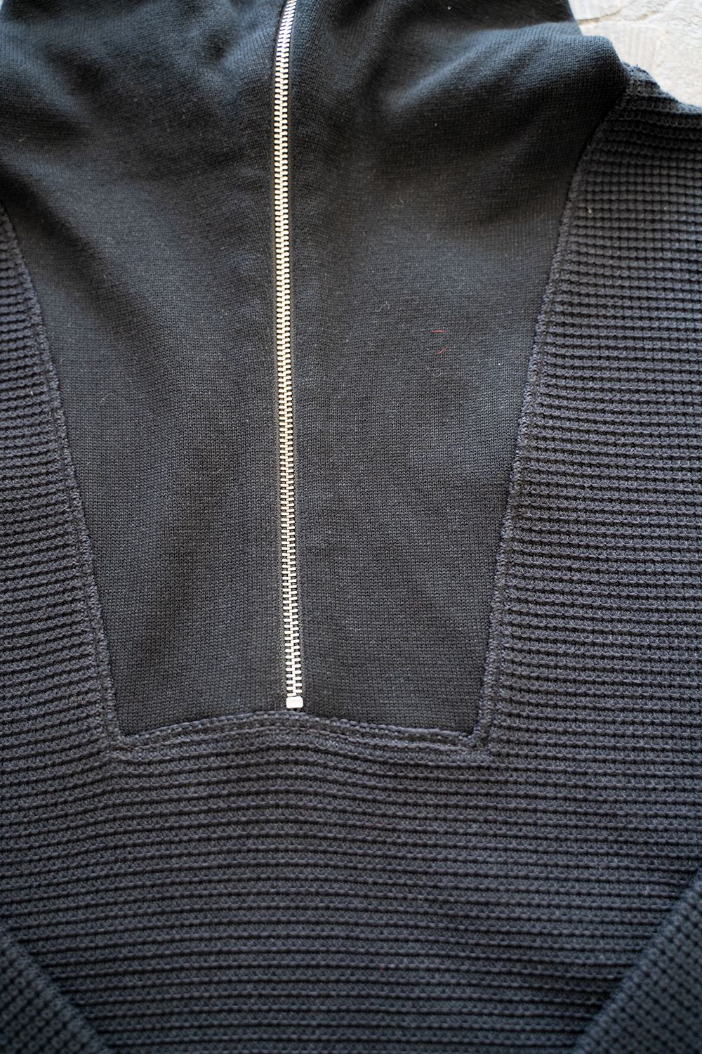【ラスト1点】【21AW】Tasogare High Neck Hoodie(BLACK)