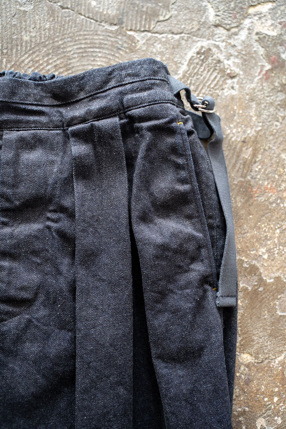 特殊部隊 SAYATOMO Karusan Denim Pants 19SS GRAY - パンツ