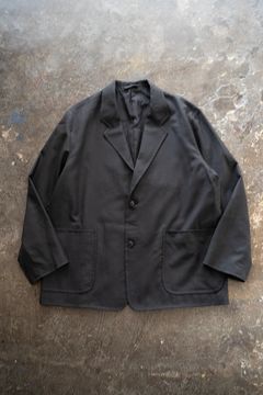 【ラスト1点】【24AW】2Bウールジャケット(INK BLACK)