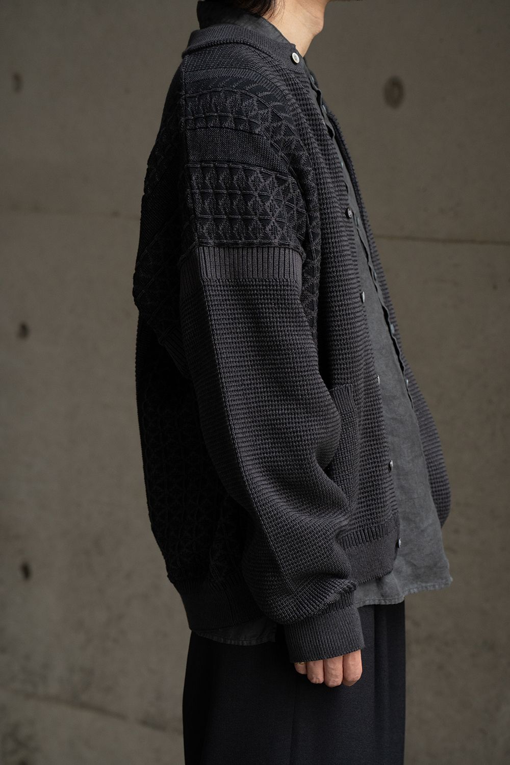 【25AW】Ginka Cardigan(BLACK)