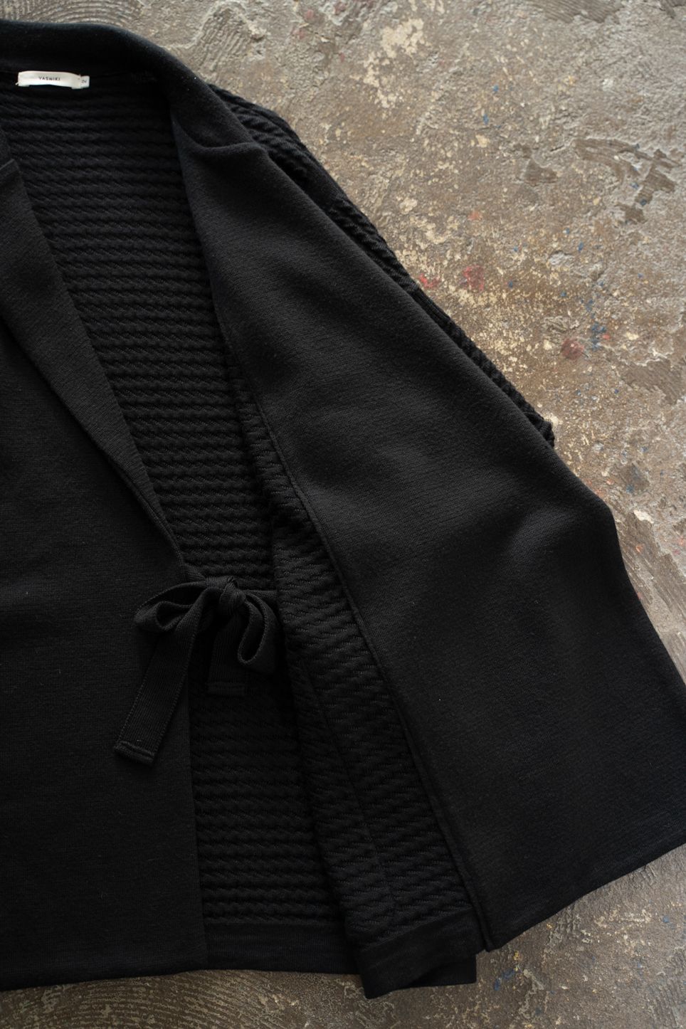 【26AW】Akigumo Knit Jacket(BLACK)