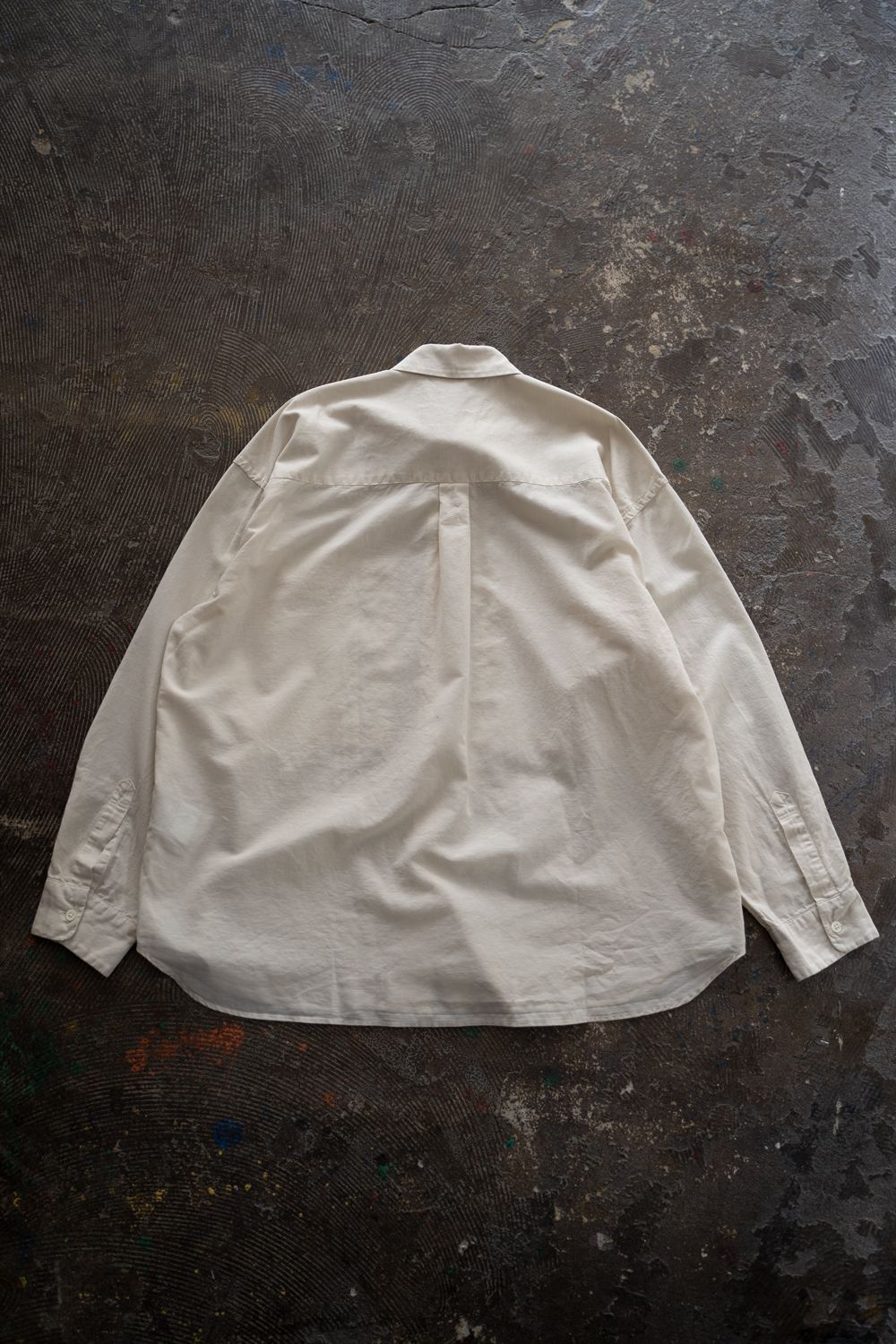 【26SS】コットン×ヘンプオーバーシャツ(TAUPE)