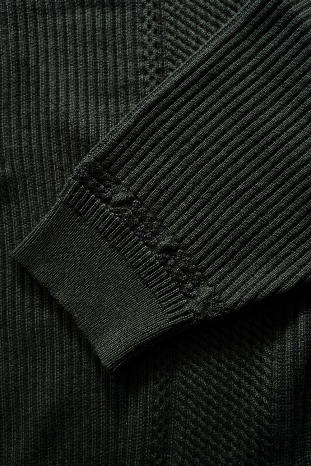 【26AW】Teriha Zip Polo(DARK OLIVE)