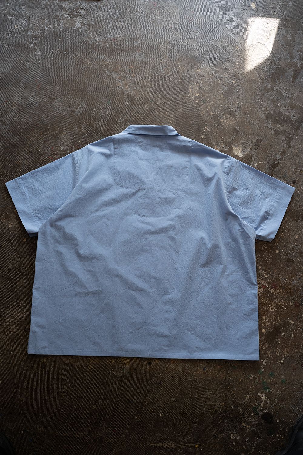 【ラスト1点】【25SS】"summer jambo"pajama(Cotton Ripple LIGHT BLUE)【セットアップ】【ユニセックス】