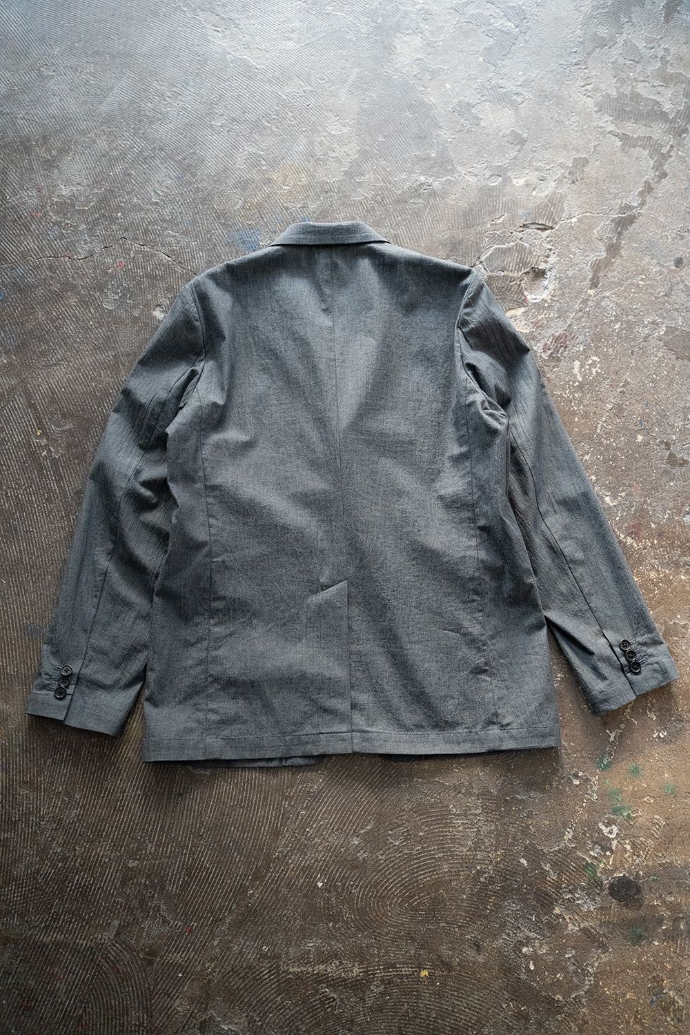 【ラスト1点】【23SS】CTTN Chambray 2B Jacket/コットンシャンブレー2Bジャケット(GRAY)