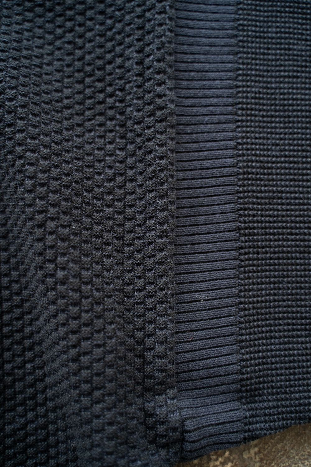 【ラスト1点】【25SS】Umiiro Knit Polo(NAVY)