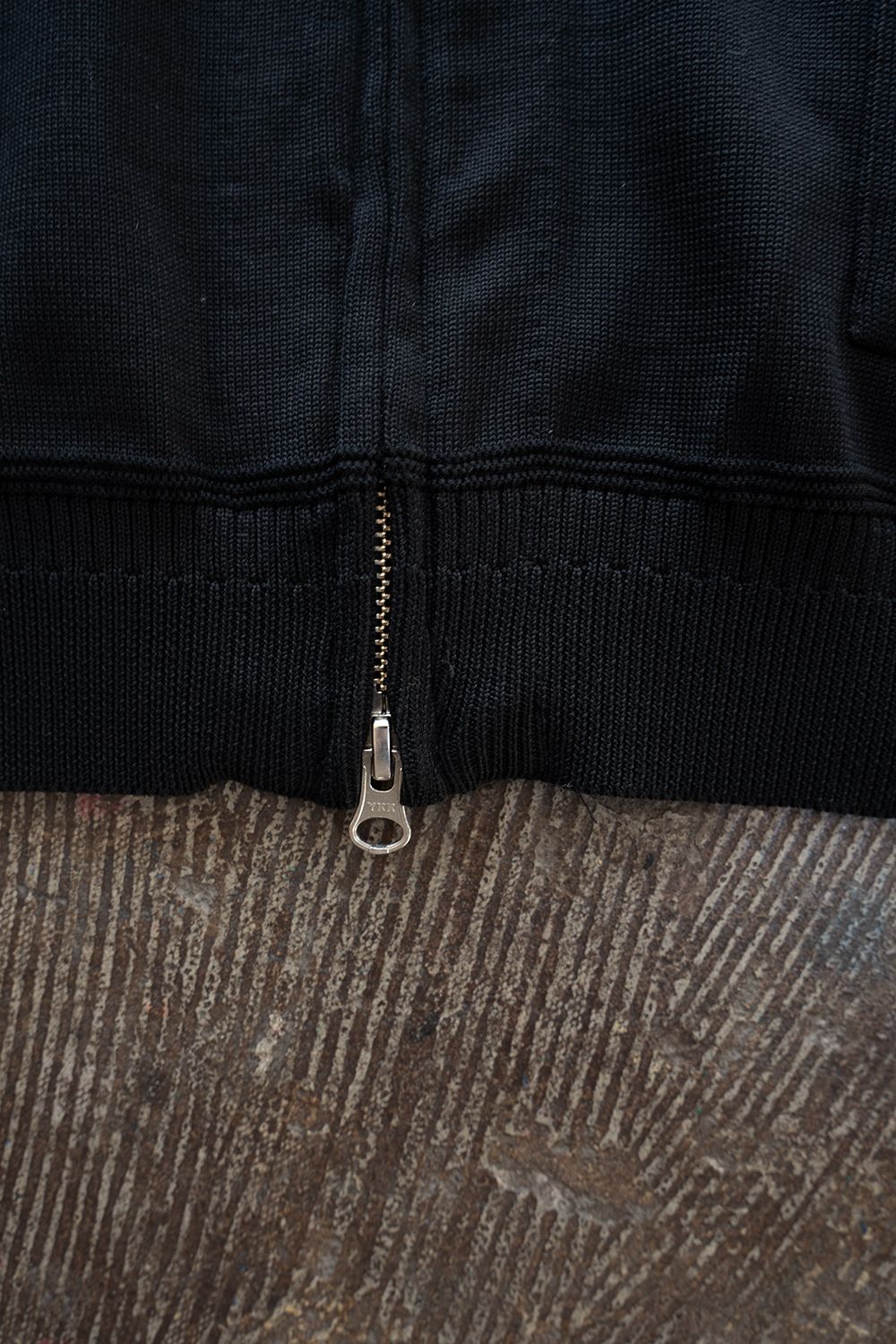 【26AW】Akiyo Zip Cardigan(BLACK)