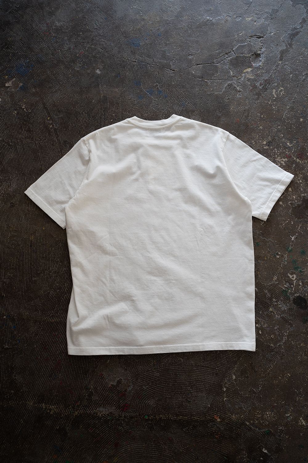 【ラスト1点】【23SS】Loopwheele Crew Neck T-Shirts(WHITE)
