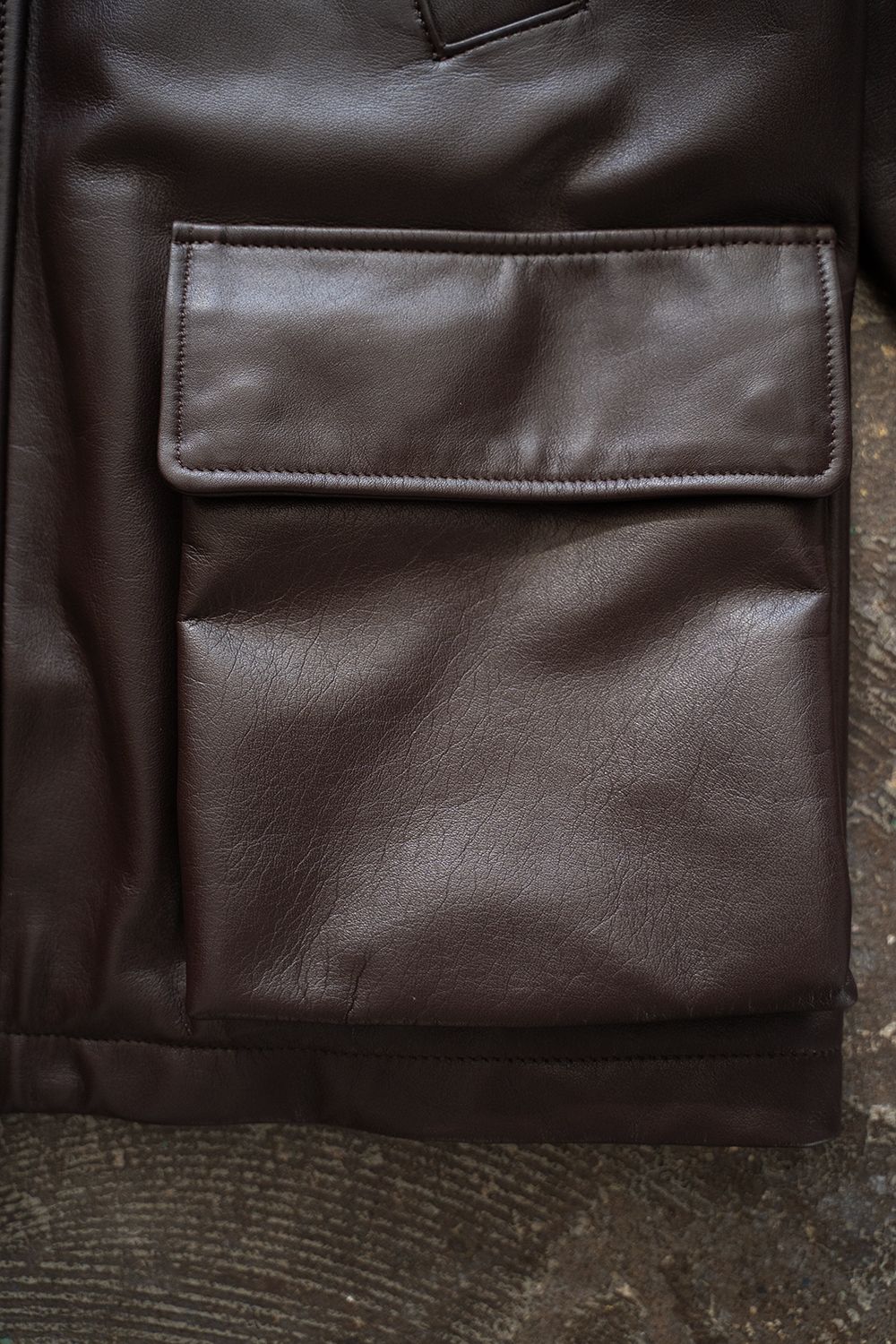 juha - 【ラスト1点】【24AW】Riding Leather Jacket