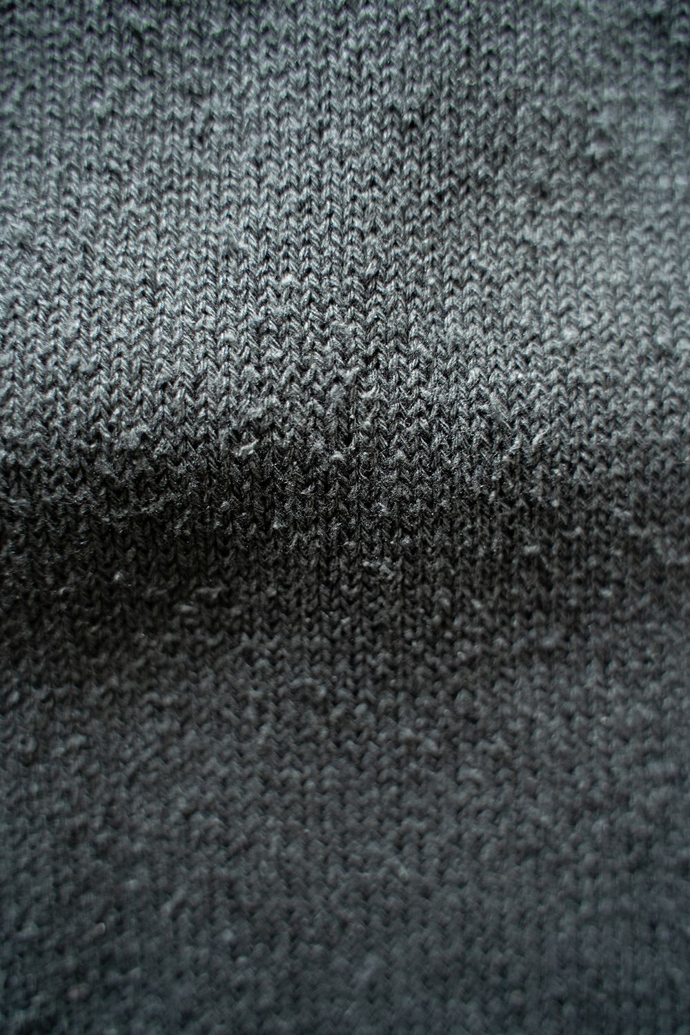 【ラスト1点】【23AW】シルククルーネックニット(BLUE GRAY)