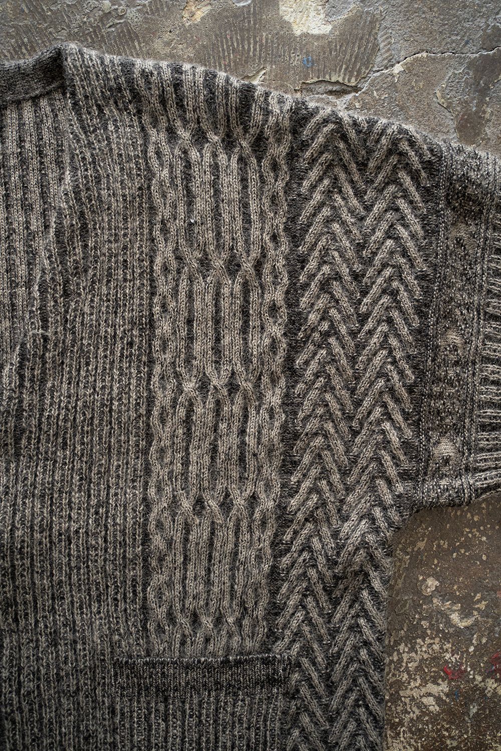 【25AW】Sekkei Mohair Cardigan(BEIGE)