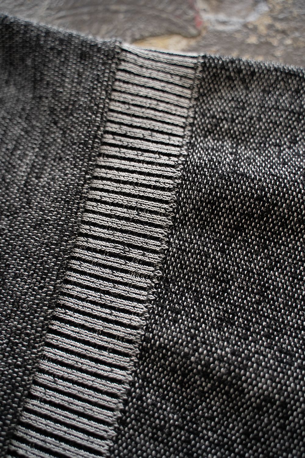 YASHIKI - 【25SS】Wadachi Cardigan(MIX GRAY) | Salty