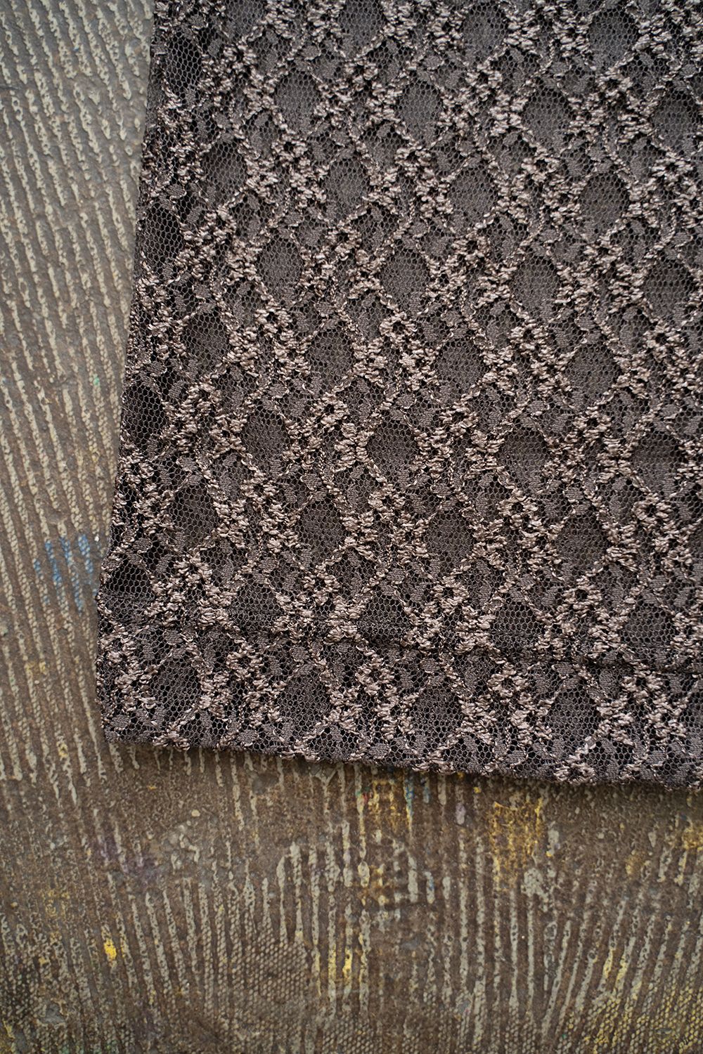 【24SS】Russell Lace No-Sleeve/ラッセルレースノースリーブ(BROWN)