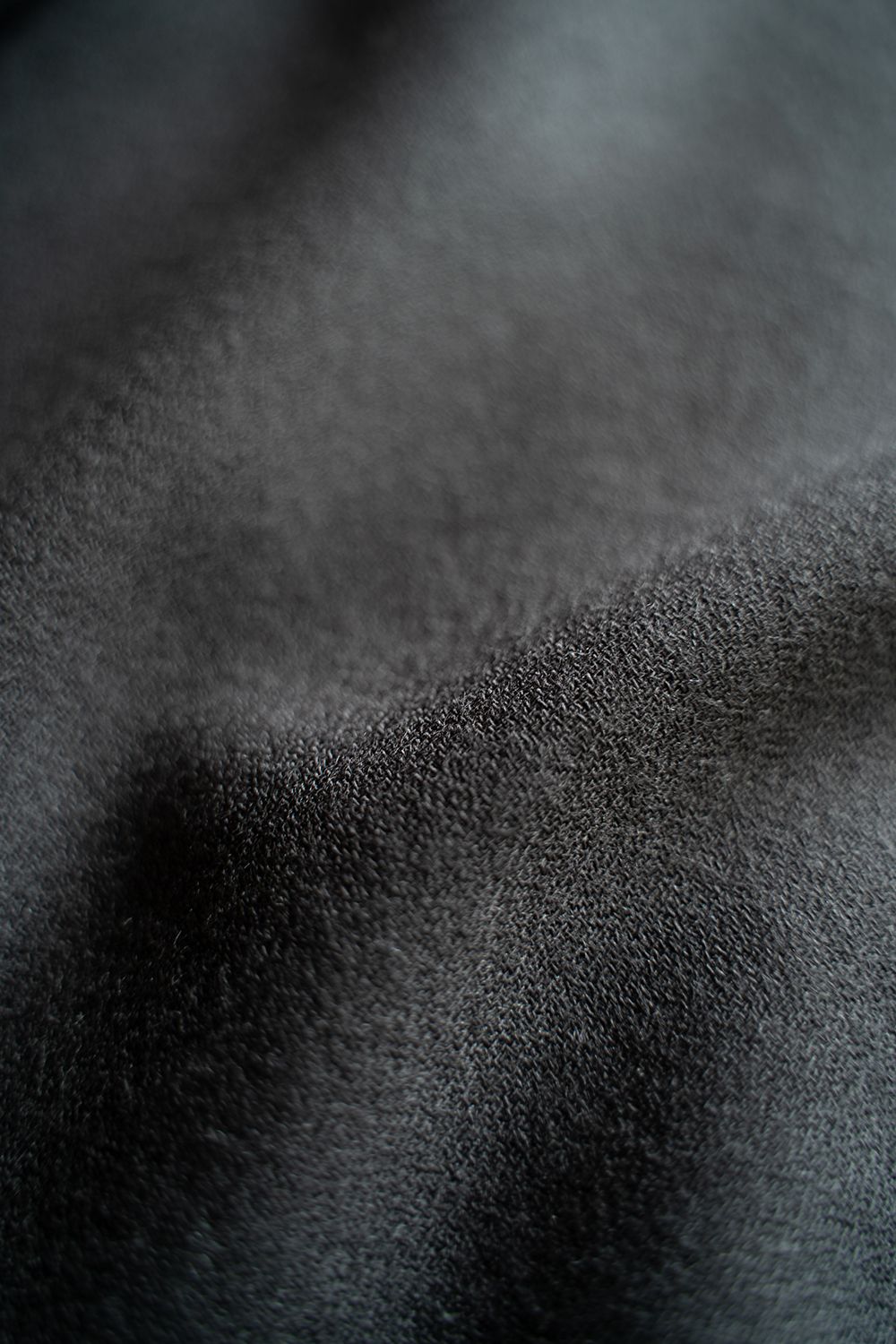 【ラスト1点】【25AW】ウールアムンゼンシャツ(CHARCOAL)