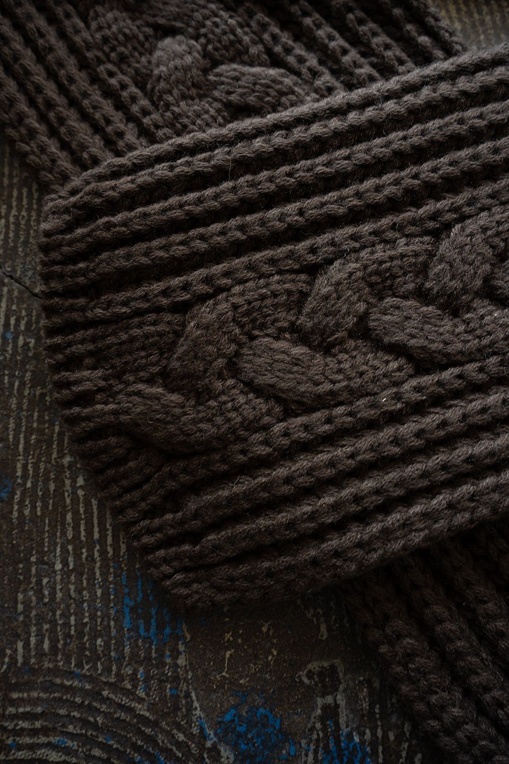 【26AW】Kanya Hooded Scarf(BROWN)