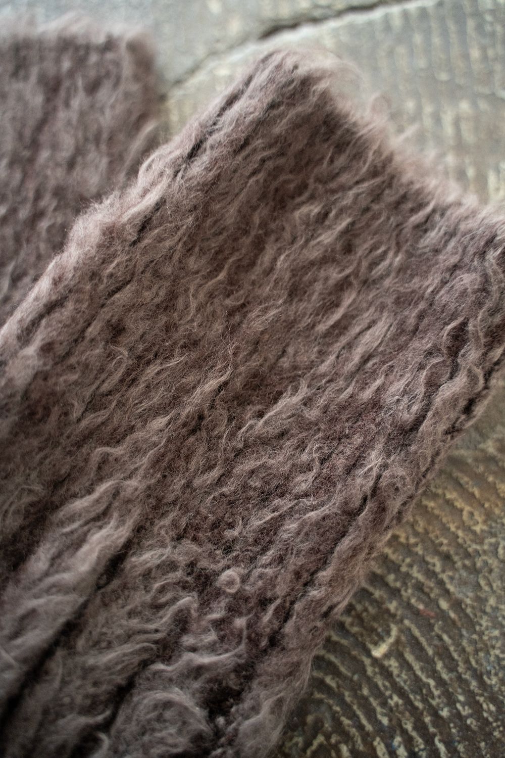 Loop Yarn Arm Warmer(FAWN)