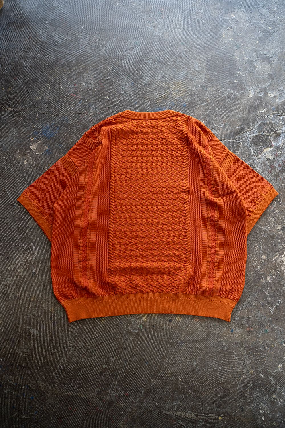 【ラスト1点】【24SS】Kusabue Knit(ORANGE)