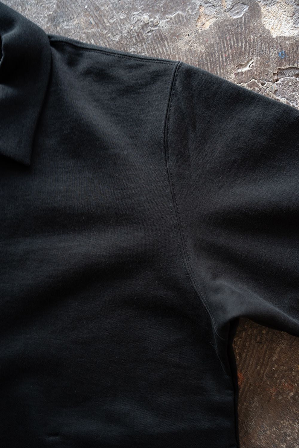 【25AW】ハーフジッププルオーバースウェット(INK BLACK)