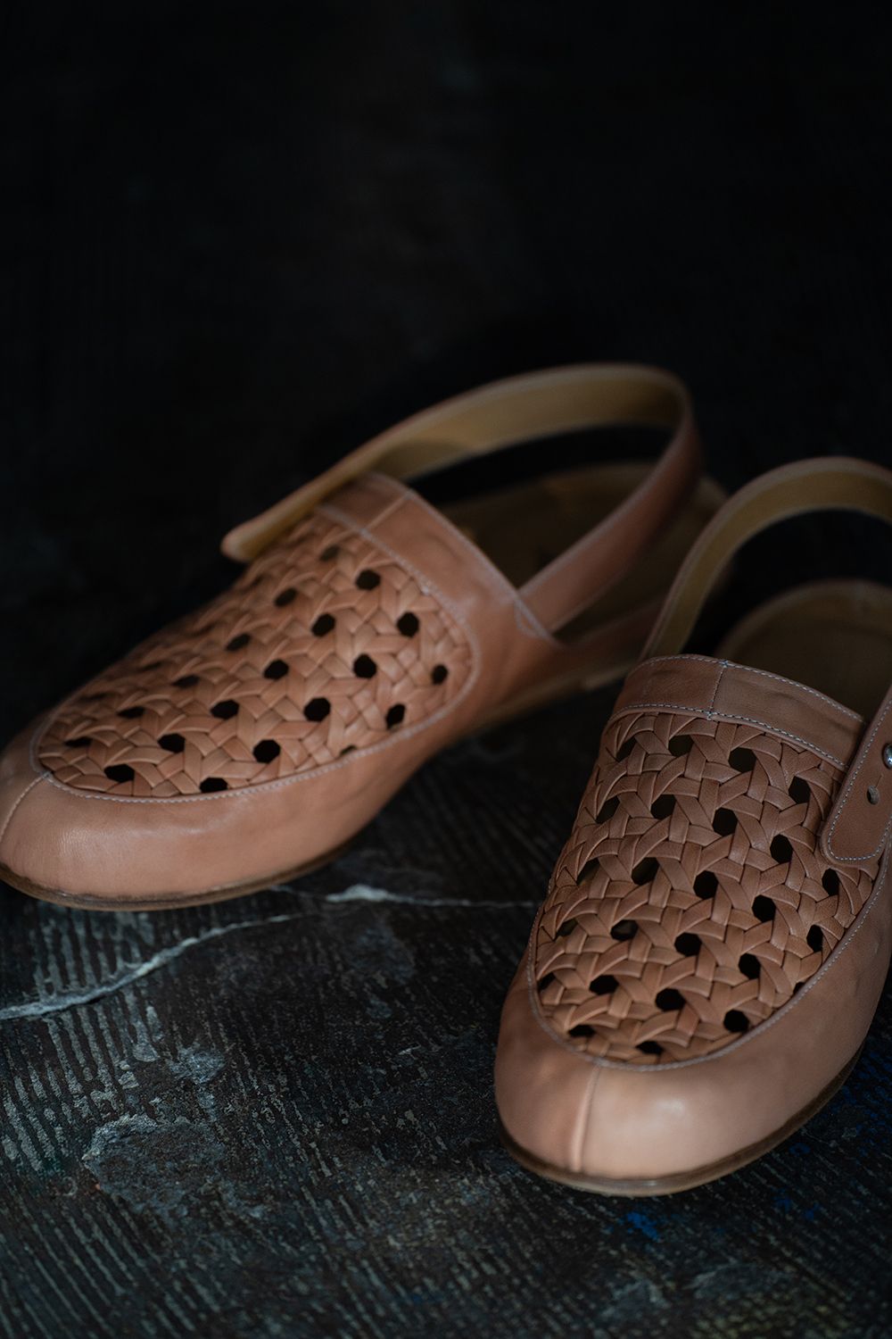 Cage Sandal(camel)