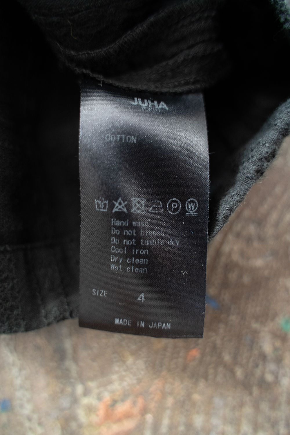 【ラスト1点】【23SS】Garmentdye Leno Cloth S/S Shirt/ガーメントダイレノクロスショートスリーブシャツ(BLACK)