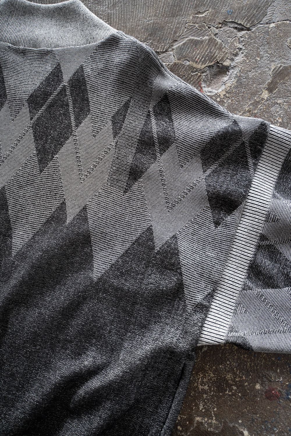 【ラスト1点】【25SS】Seika Knit Blouson(MIX GRAY)
