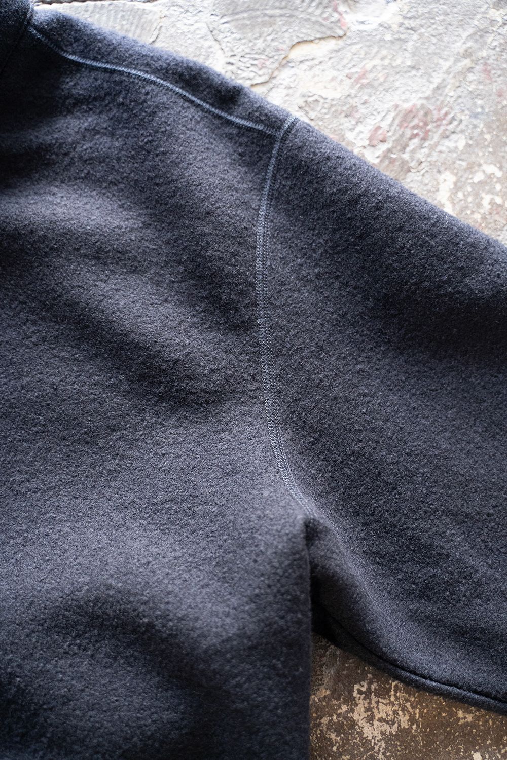 【ラスト1点】【22AW】ウールパイルブルゾン(BLACK NAVY)