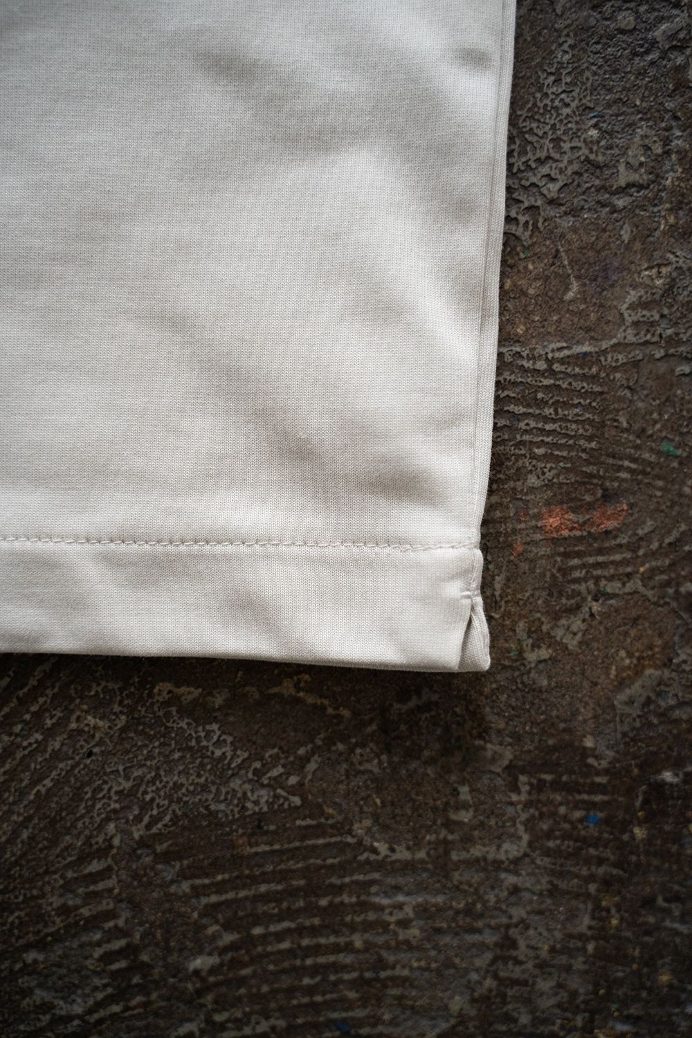 【ラスト1点】【25SS】強撚コットン度詰Tシャツ(PALE GRAY)